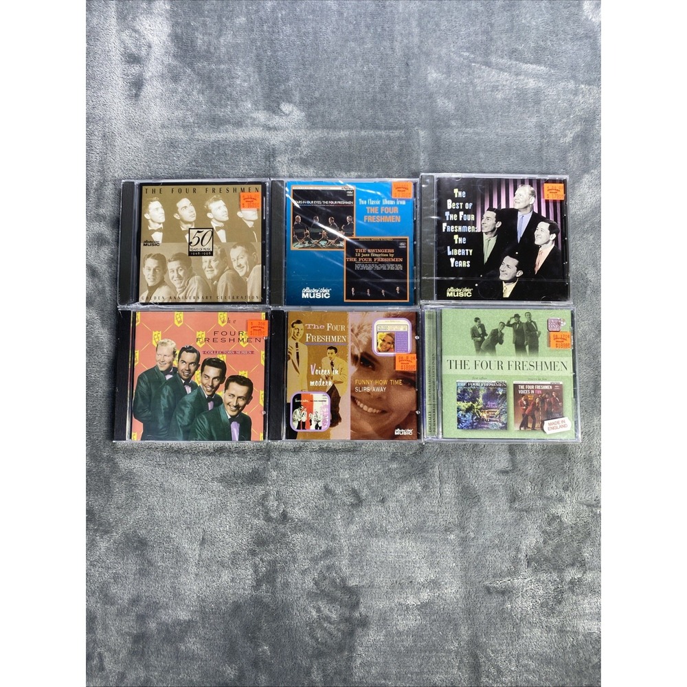 Vintage‎ The Four Freshmen CD Collection Lot of 6 Original Discs SEALED NEW
